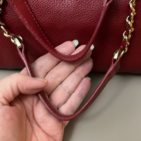 TORY BURCH LEATHER BOMBE SLOUCH XL BAG.. NWOT - Picture 4 of 12